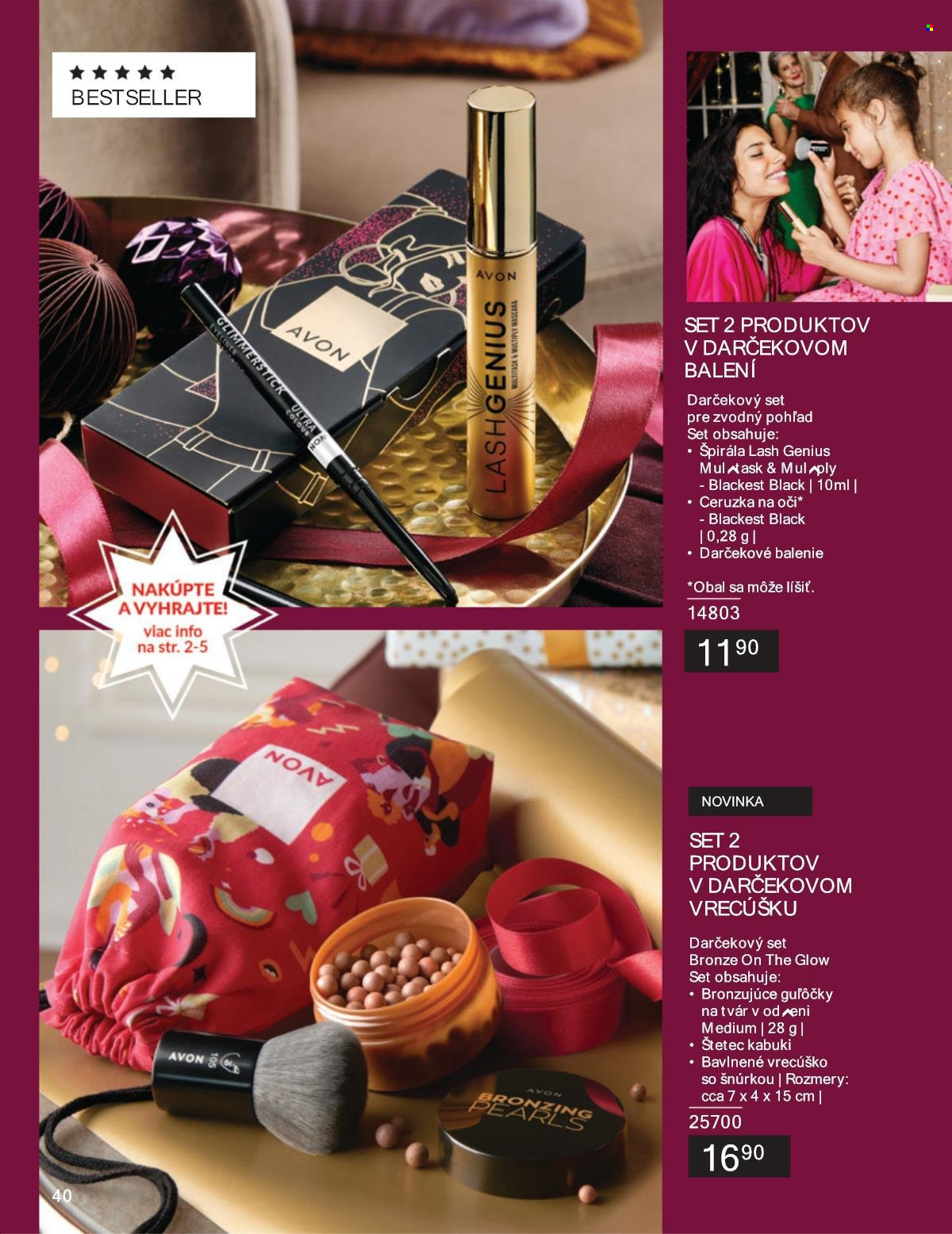Leták Avon - 1.11.2024 - 30.11.2024. Strana 40