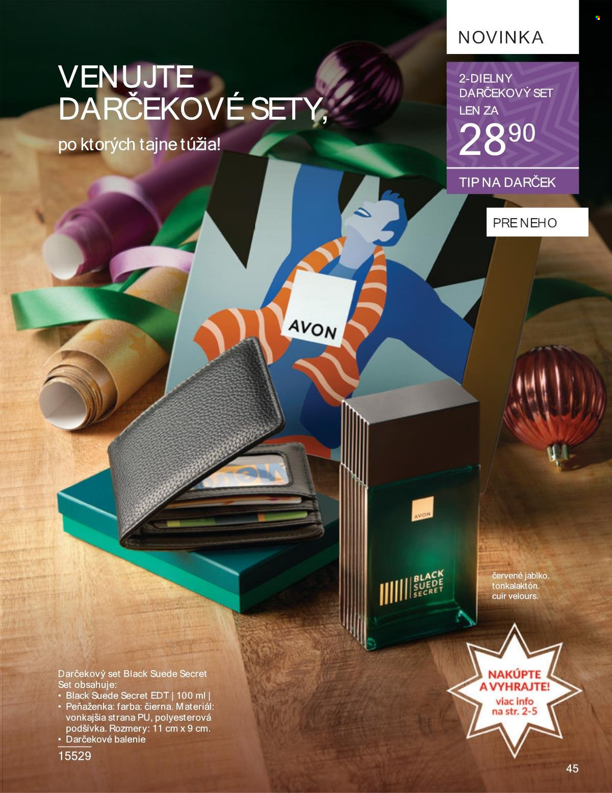 Leták Avon - 1.11.2024 - 30.11.2024. Strana 45