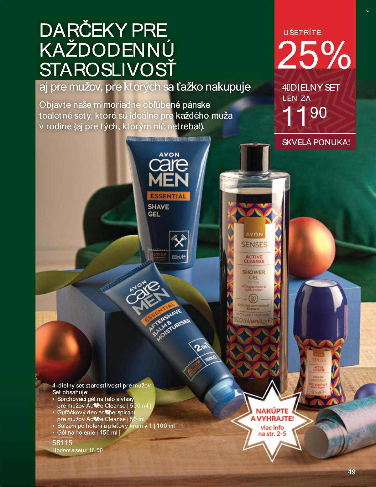 Leták Avon - 1.11.2024 - 30.11.2024. Strana 49
