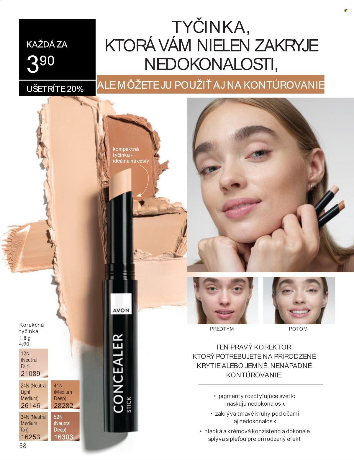 Leták Avon - 1.11.2024 - 30.11.2024. Strana 58