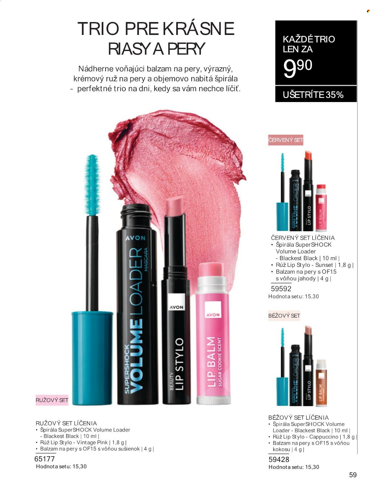 Leták Avon - 1.11.2024 - 30.11.2024. Strana 59