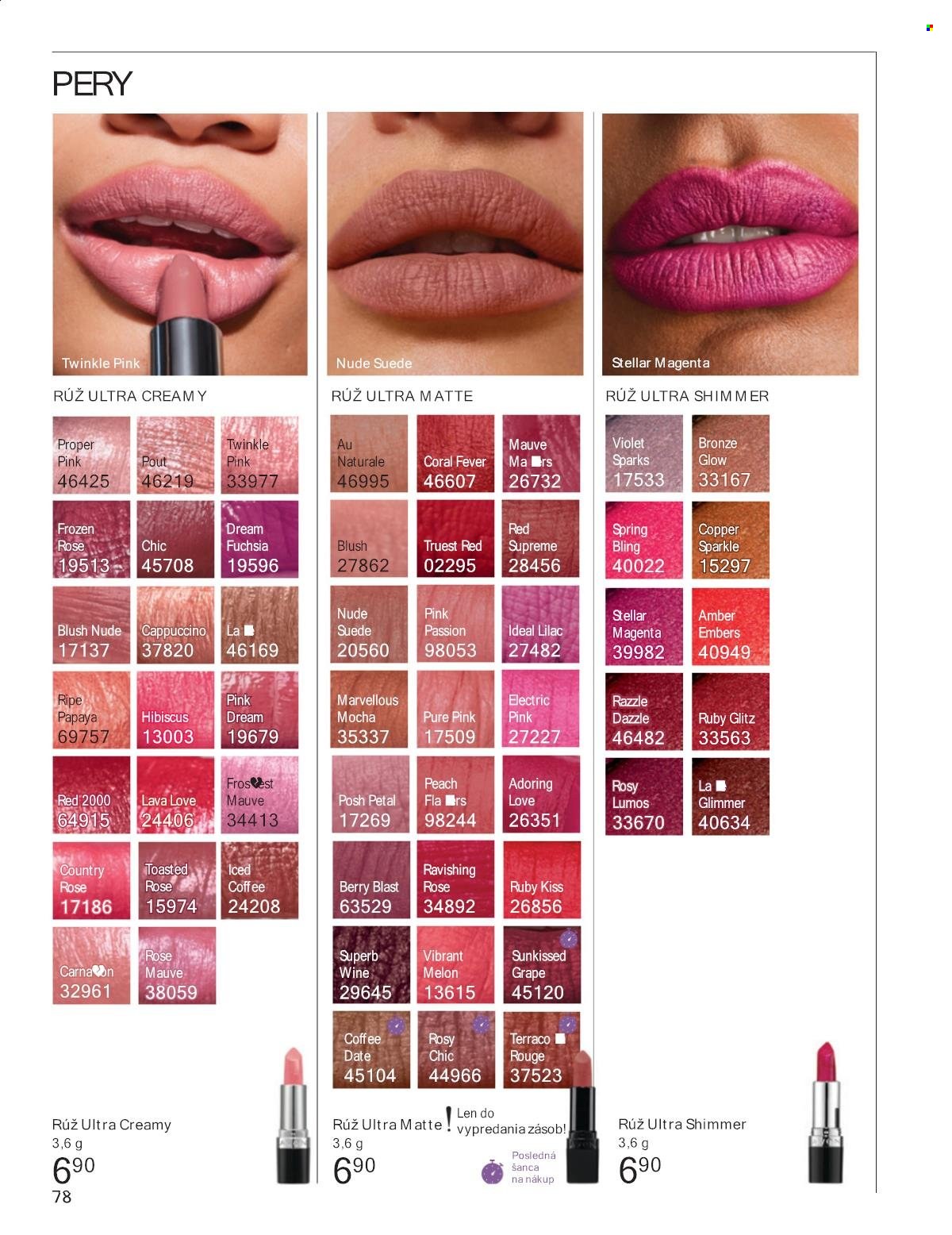 Leták Avon - 1.11.2024 - 30.11.2024. Strana 78