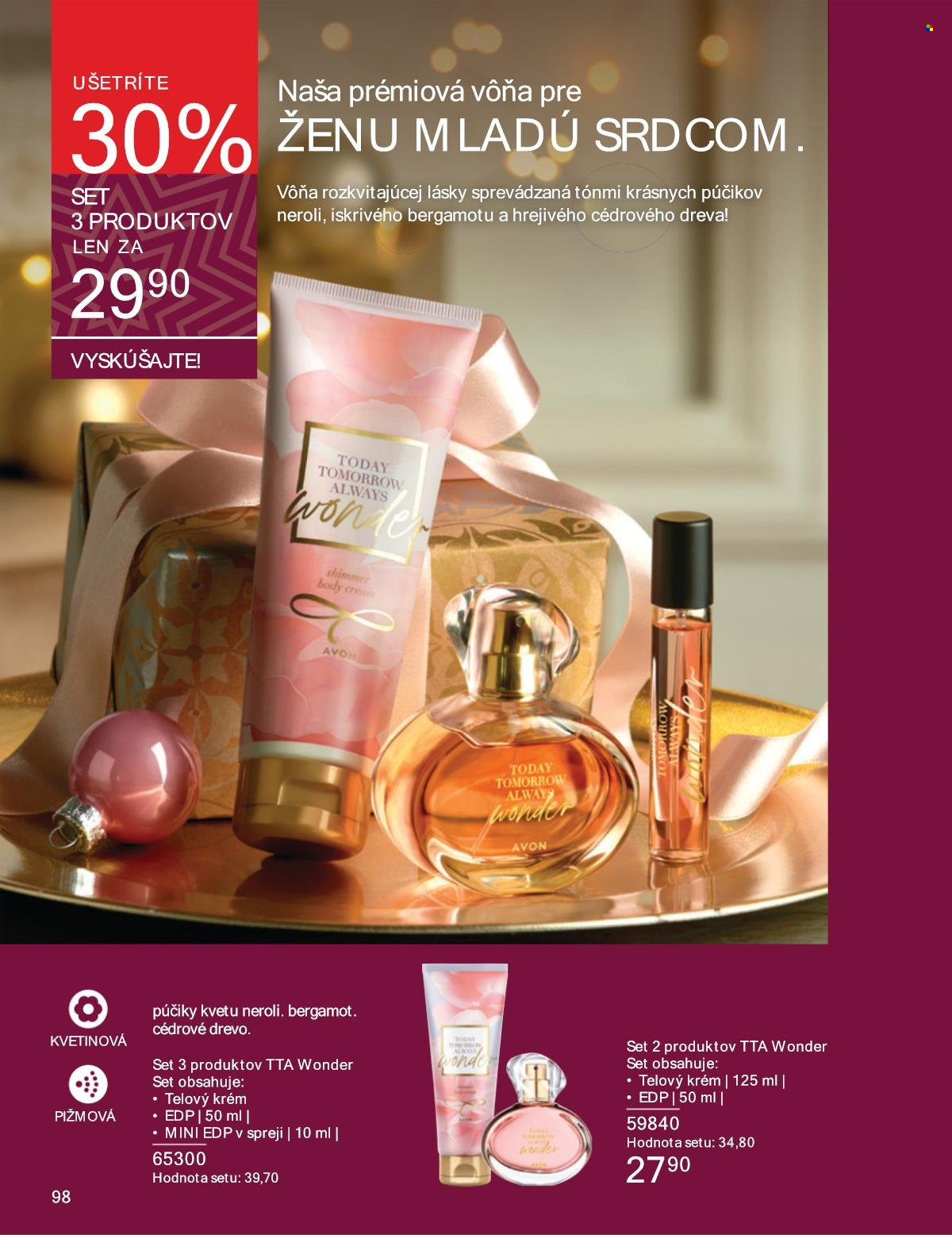 Leták Avon - 1.11.2024 - 30.11.2024. Strana 98