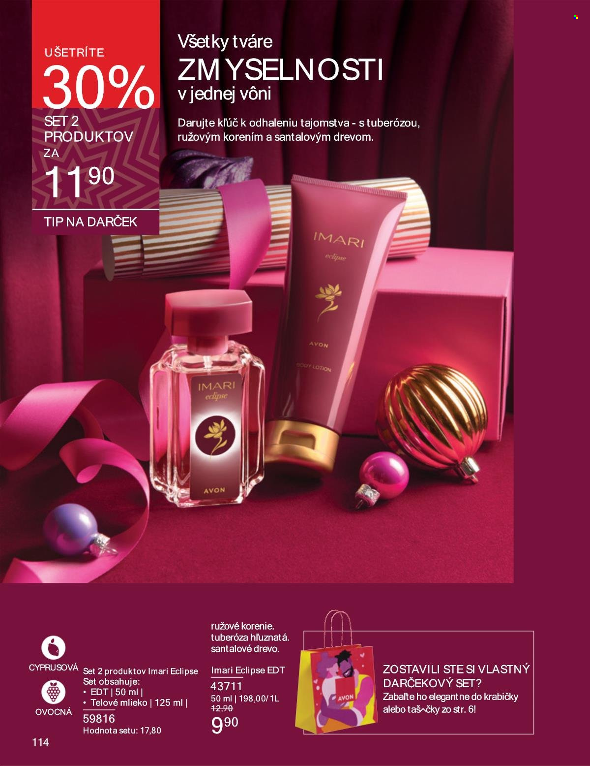 Leták Avon - 1.11.2024 - 30.11.2024. Strana 114