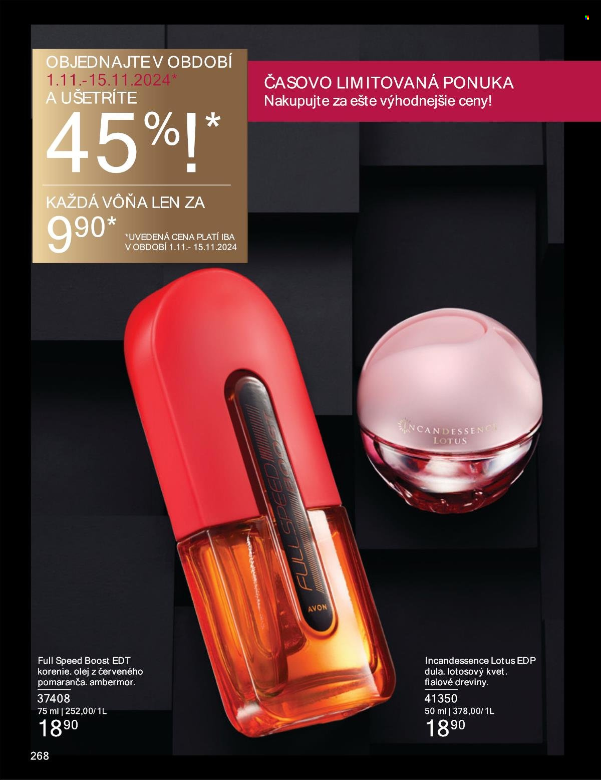 Leták Avon - 1.11.2024 - 30.11.2024. Strana 268