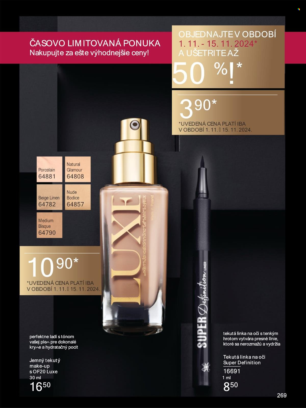 Leták Avon - 1.11.2024 - 30.11.2024. Strana 269