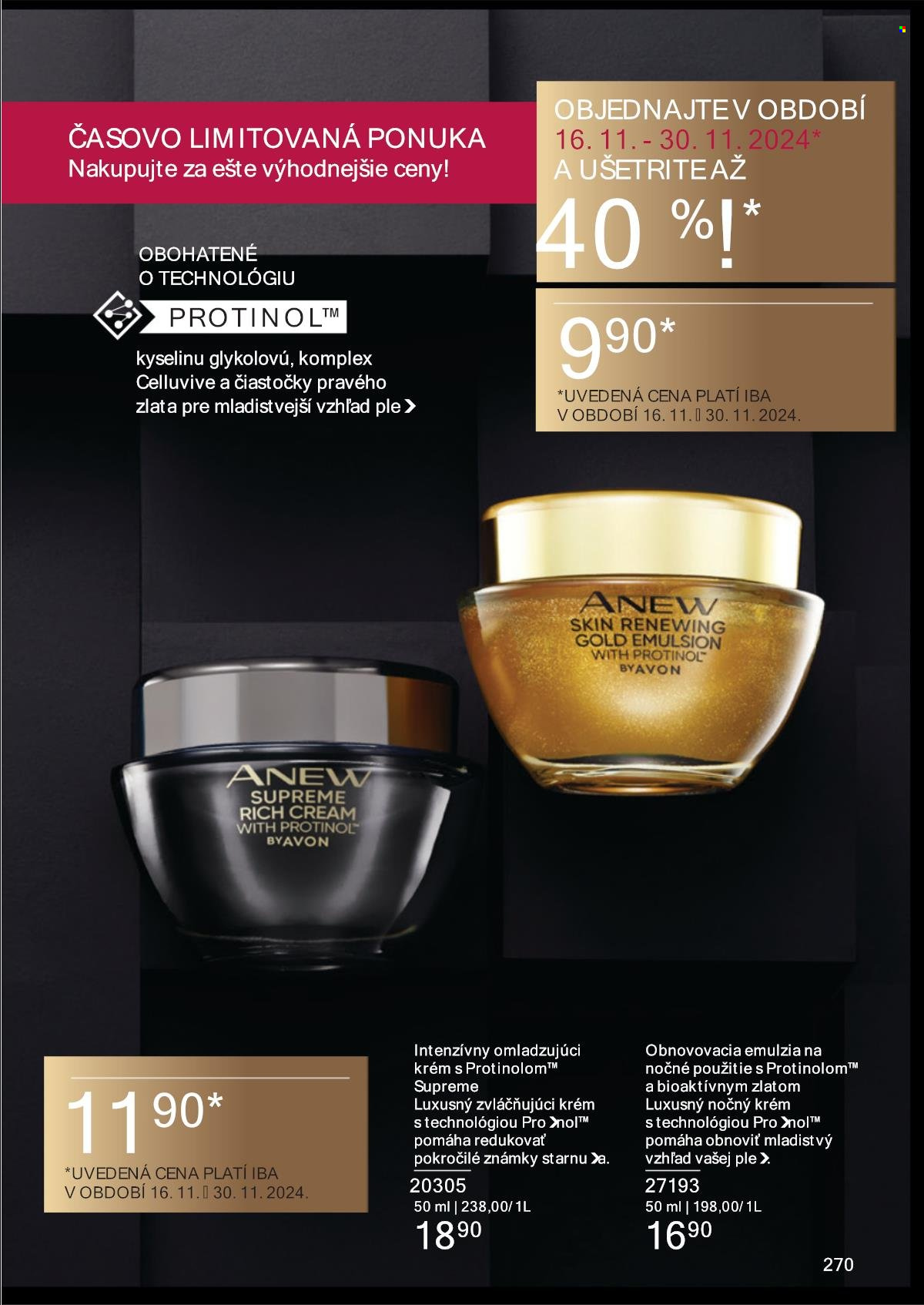 Leták Avon - 1.11.2024 - 30.11.2024. Strana 270