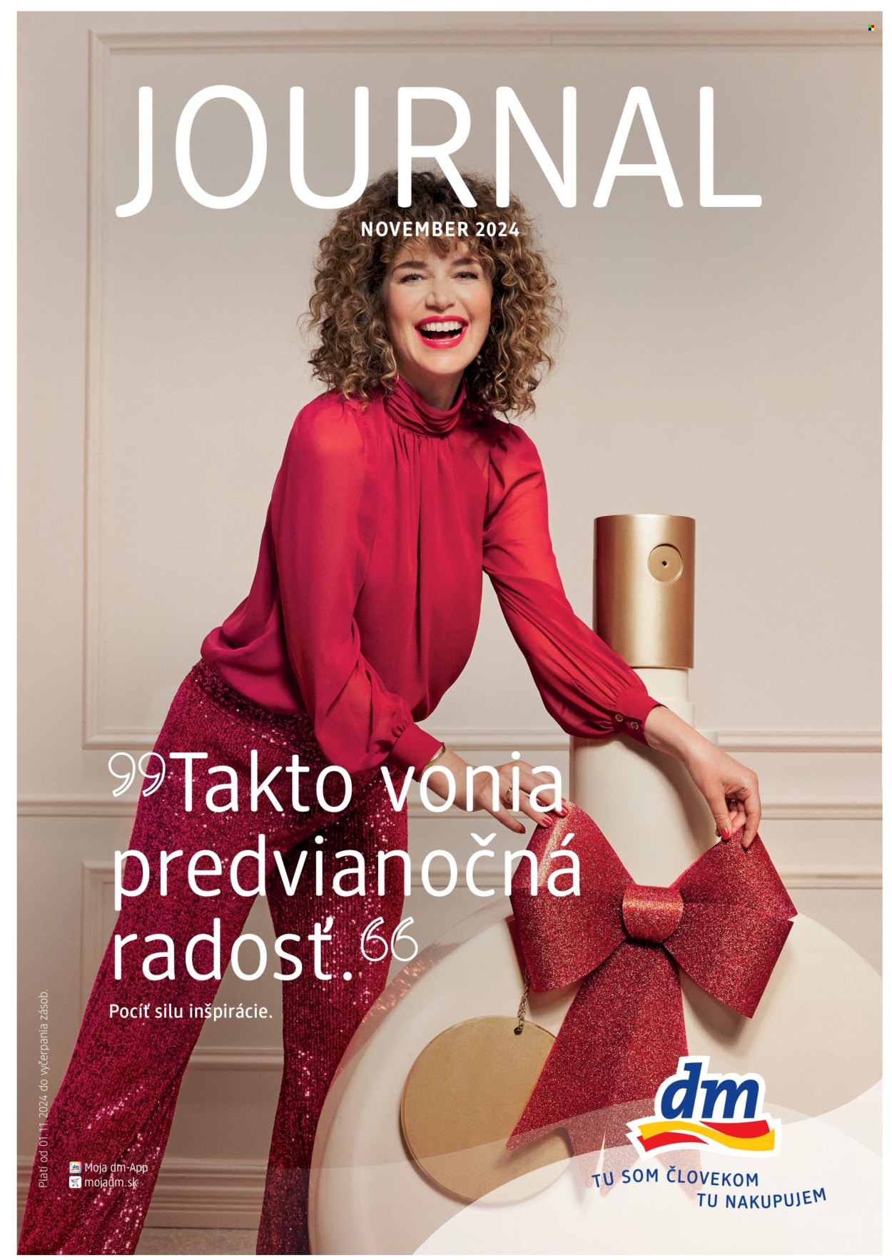 Leták dm drogerie - 1.11.2024 - 30.11.2024. Strana 1