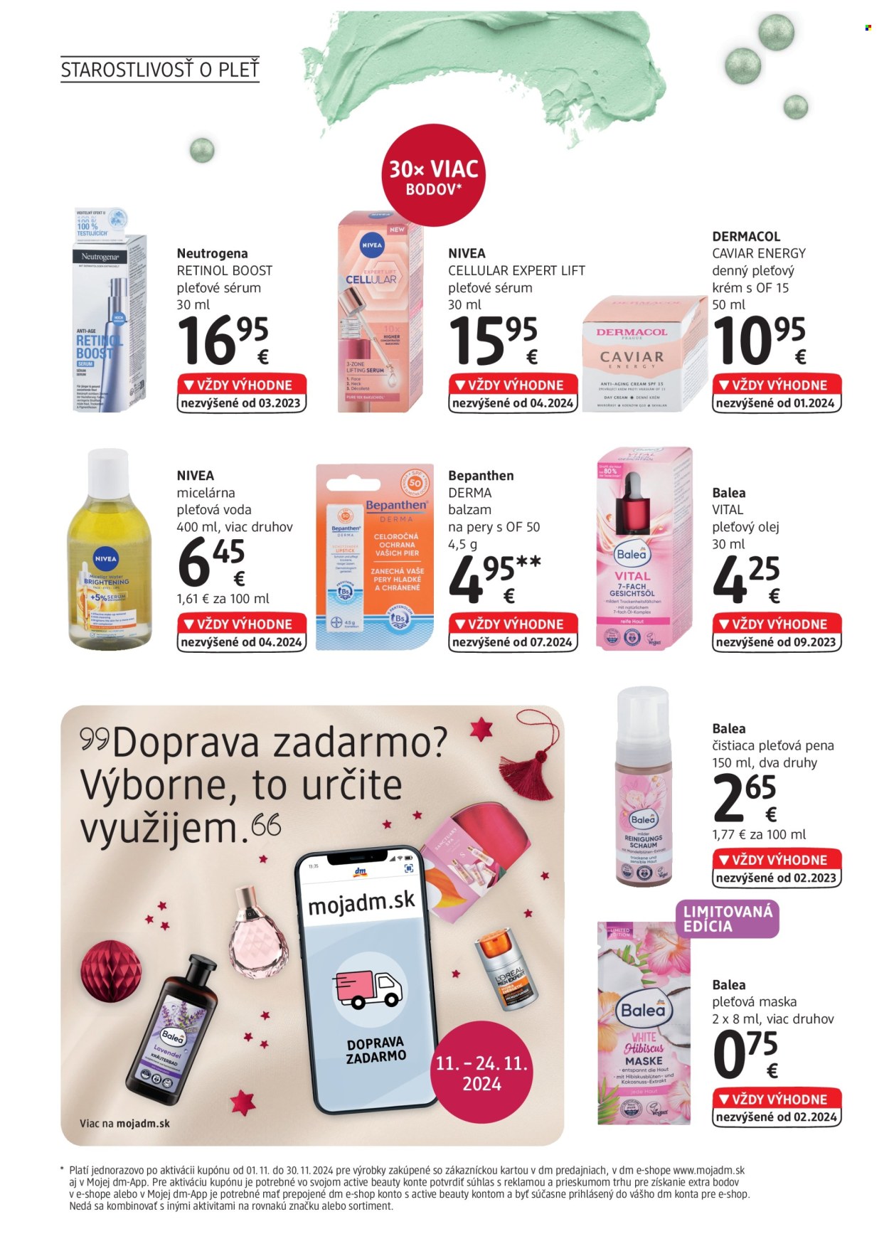 Leták dm drogerie - 1.11.2024 - 30.11.2024. Strana 8