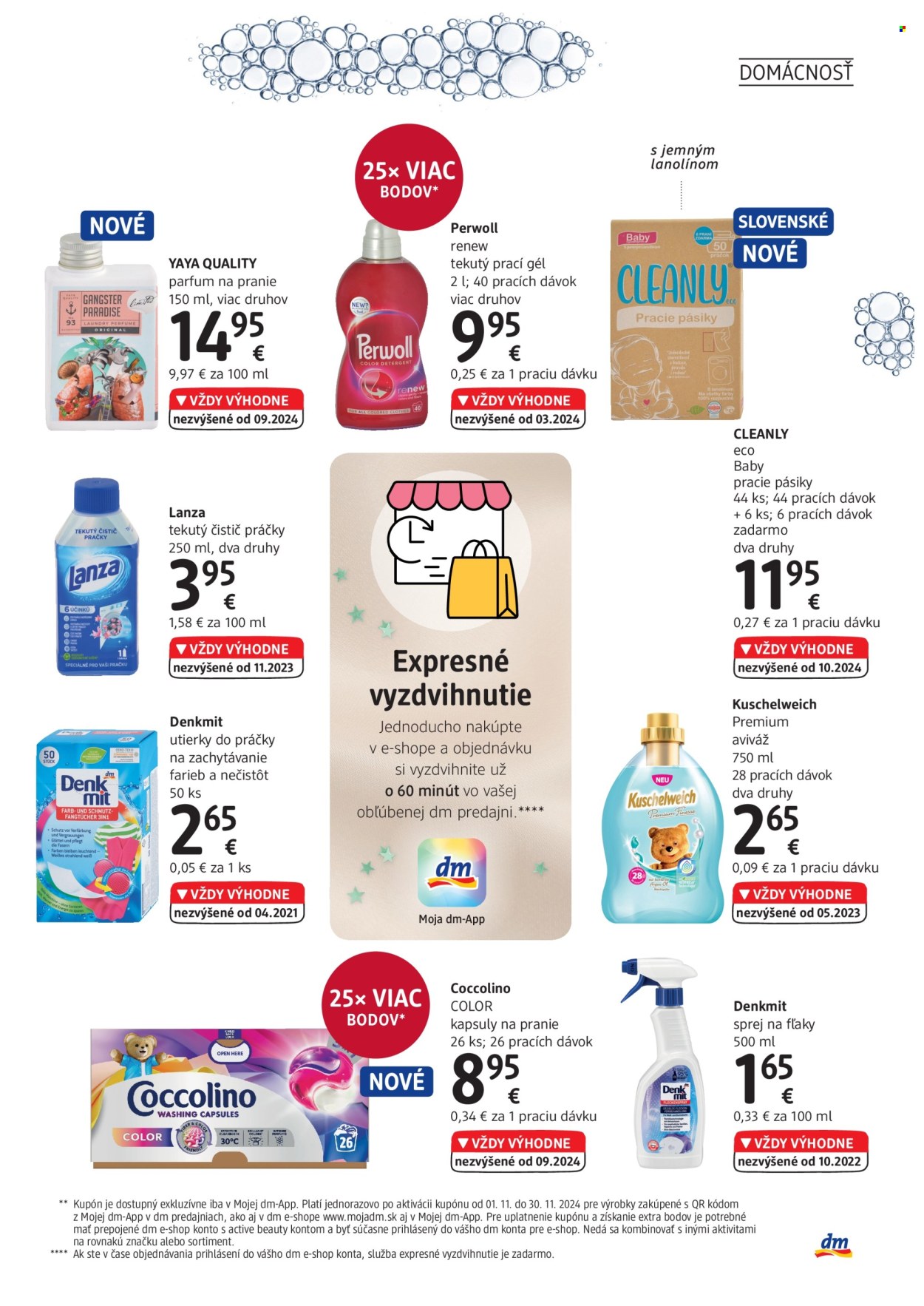Leták dm drogerie - 1.11.2024 - 30.11.2024. Strana 29