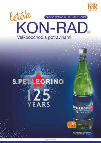 Leták KON-RAD - 1.11.2024 - 30.11.2024.