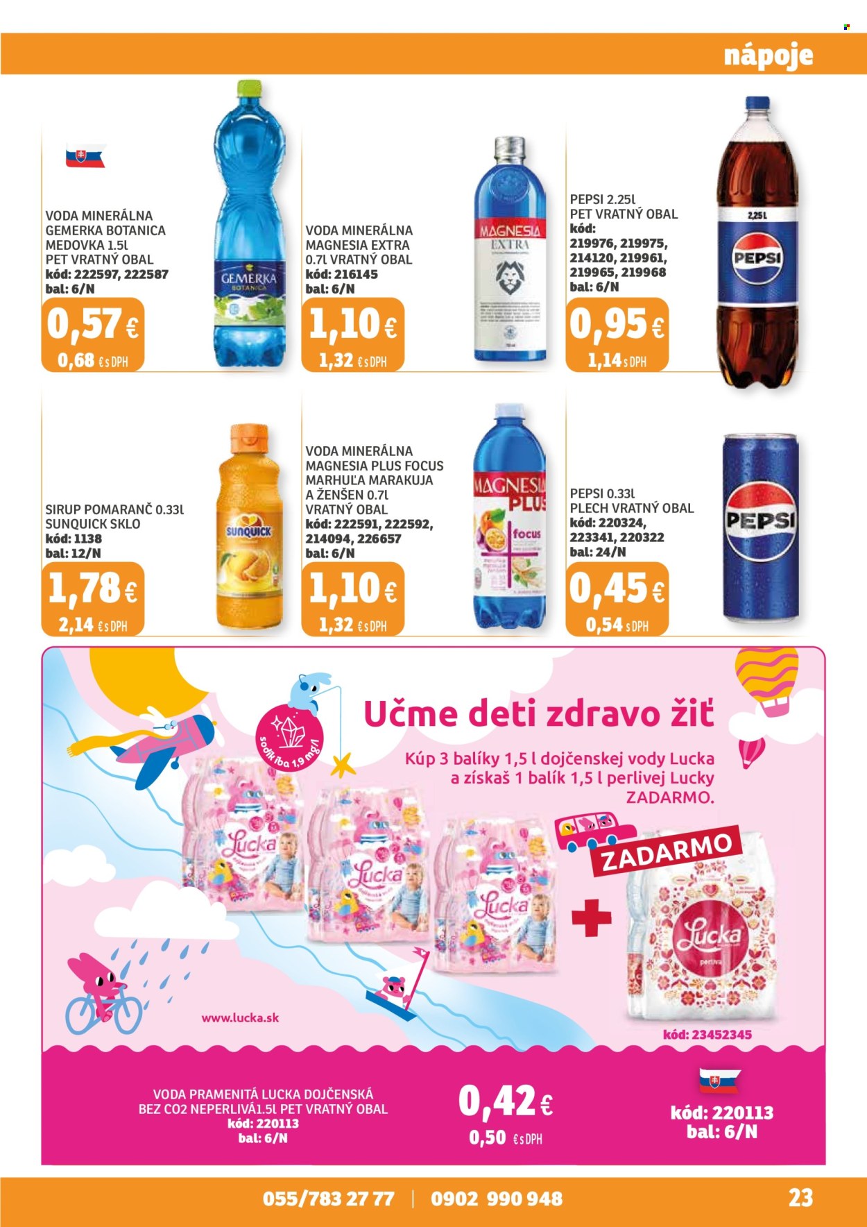 Leták Labaš - 1.11.2024 - 14.11.2024. Strana 23