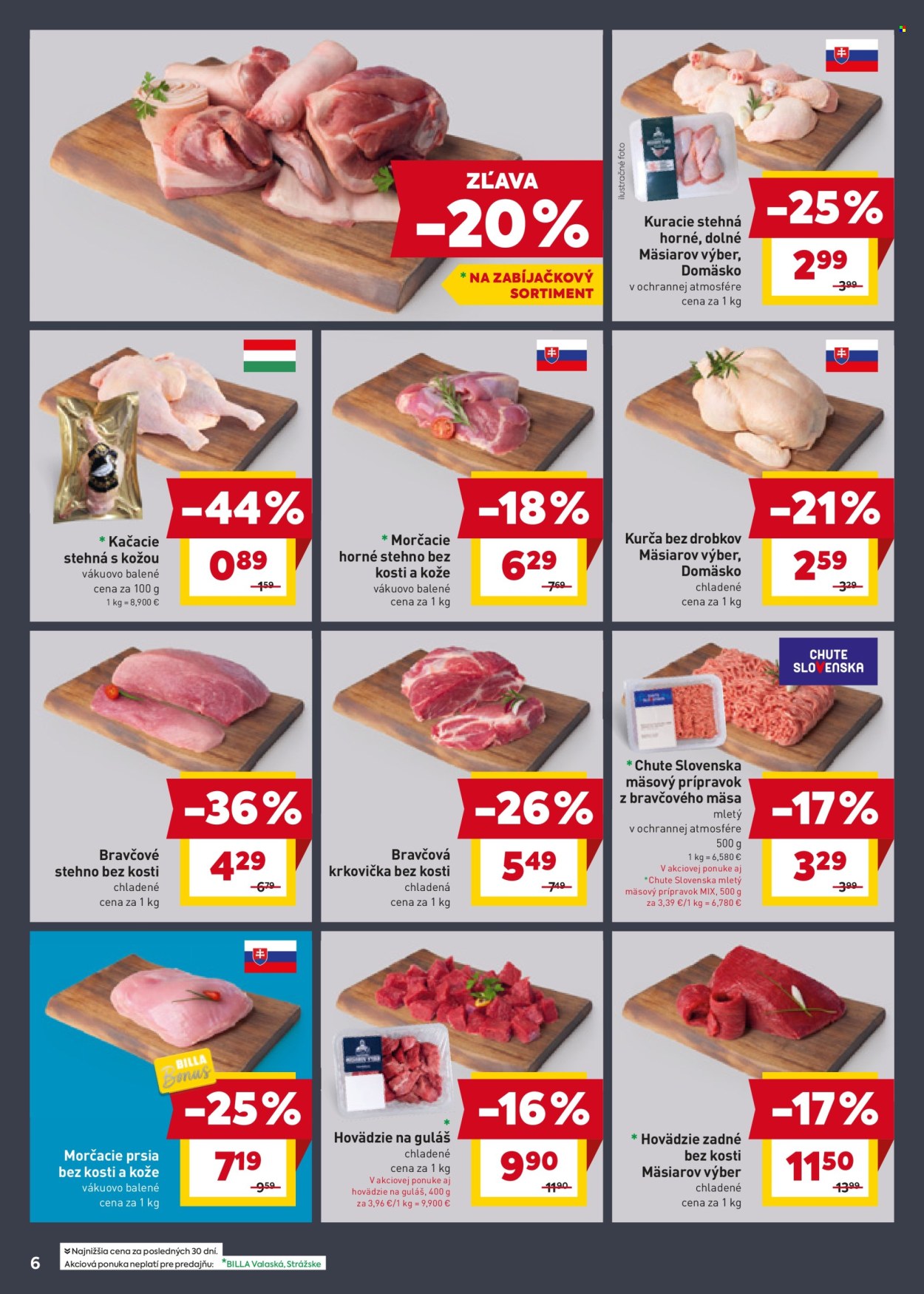 Leták Billa - 6.11.2024 - 12.11.2024. Strana 6