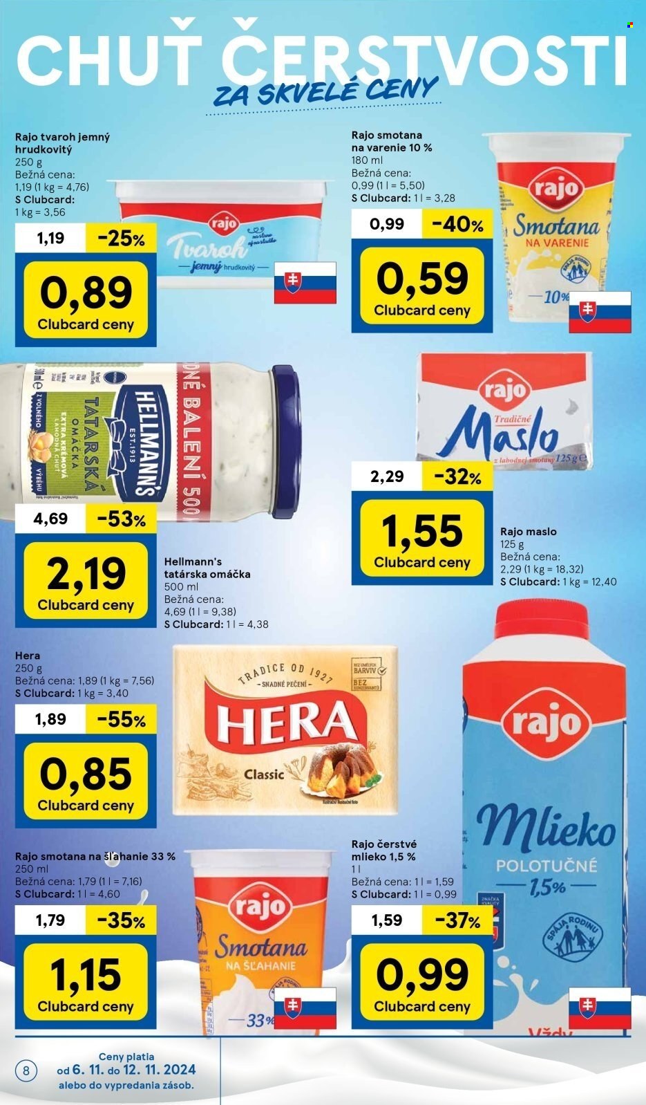 Leták TESCO supermarket - 6.11.2024 - 12.11.2024. Strana 8