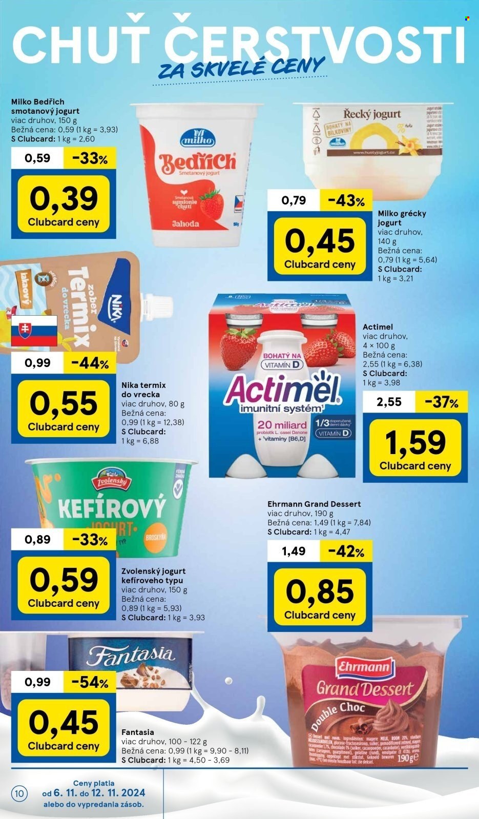 Leták TESCO supermarket - 6.11.2024 - 12.11.2024. Strana 10