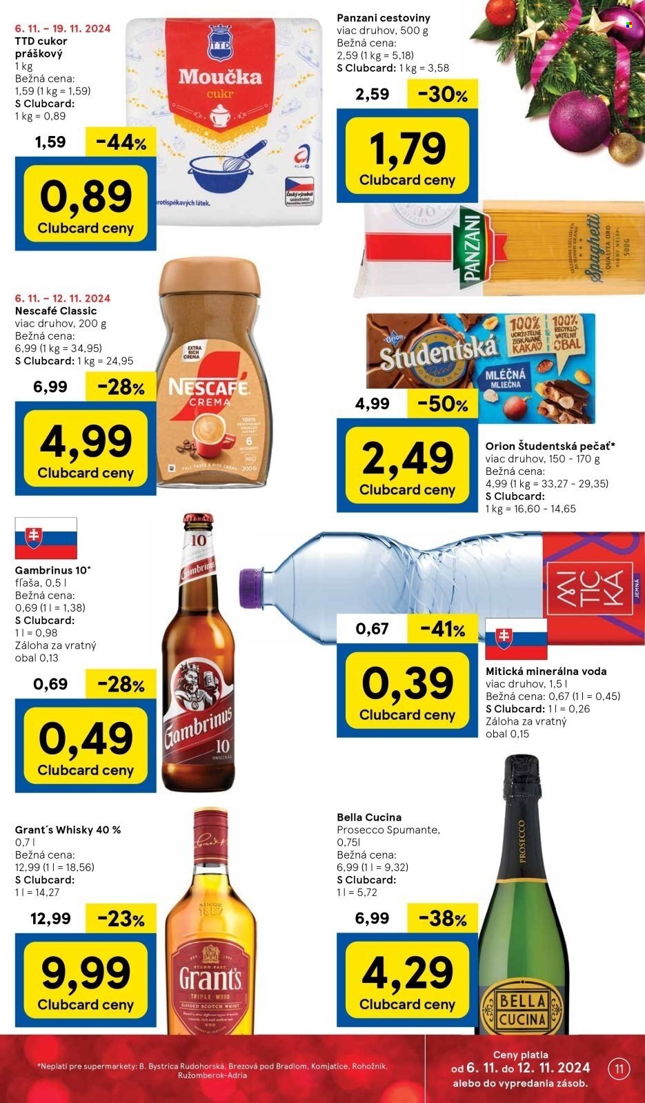 Leták TESCO supermarket - 6.11.2024 - 12.11.2024. Strana 11
