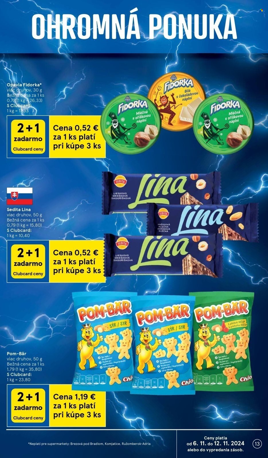 Leták TESCO supermarket - 6.11.2024 - 12.11.2024. Strana 13