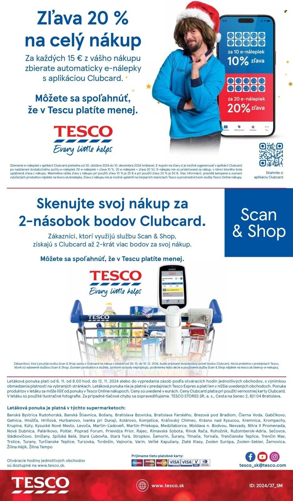 Leták TESCO supermarket - 6.11.2024 - 12.11.2024. Strana 27