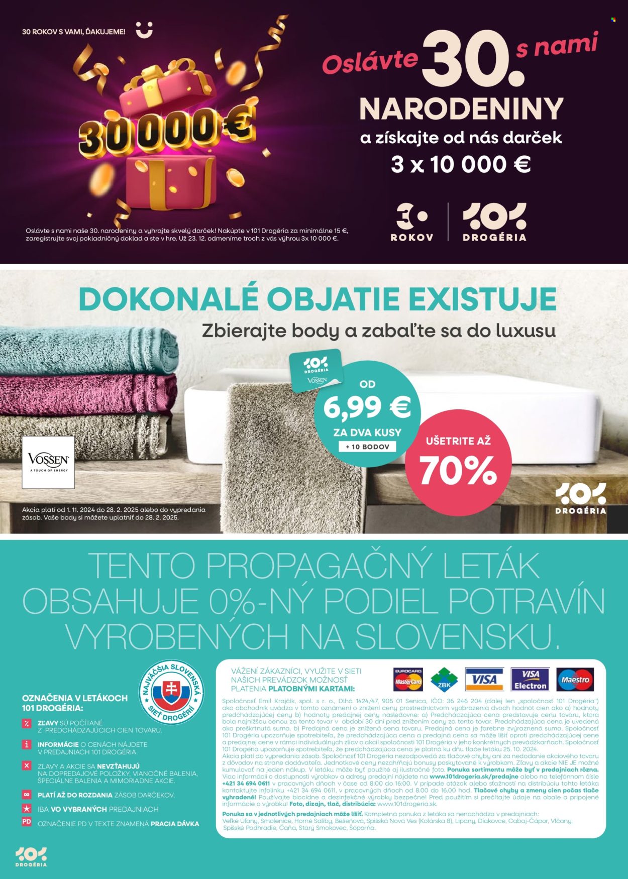 Leták 101 Drogerie - 6.11.2024 - 26.11.2024. Strana 12