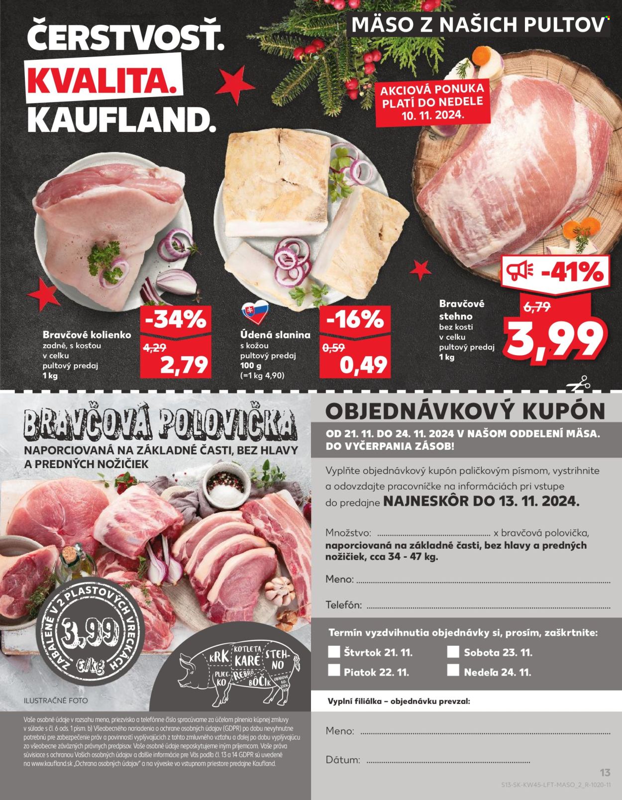 Leták Kaufland - 7.11.2024 - 13.11.2024. Strana 13
