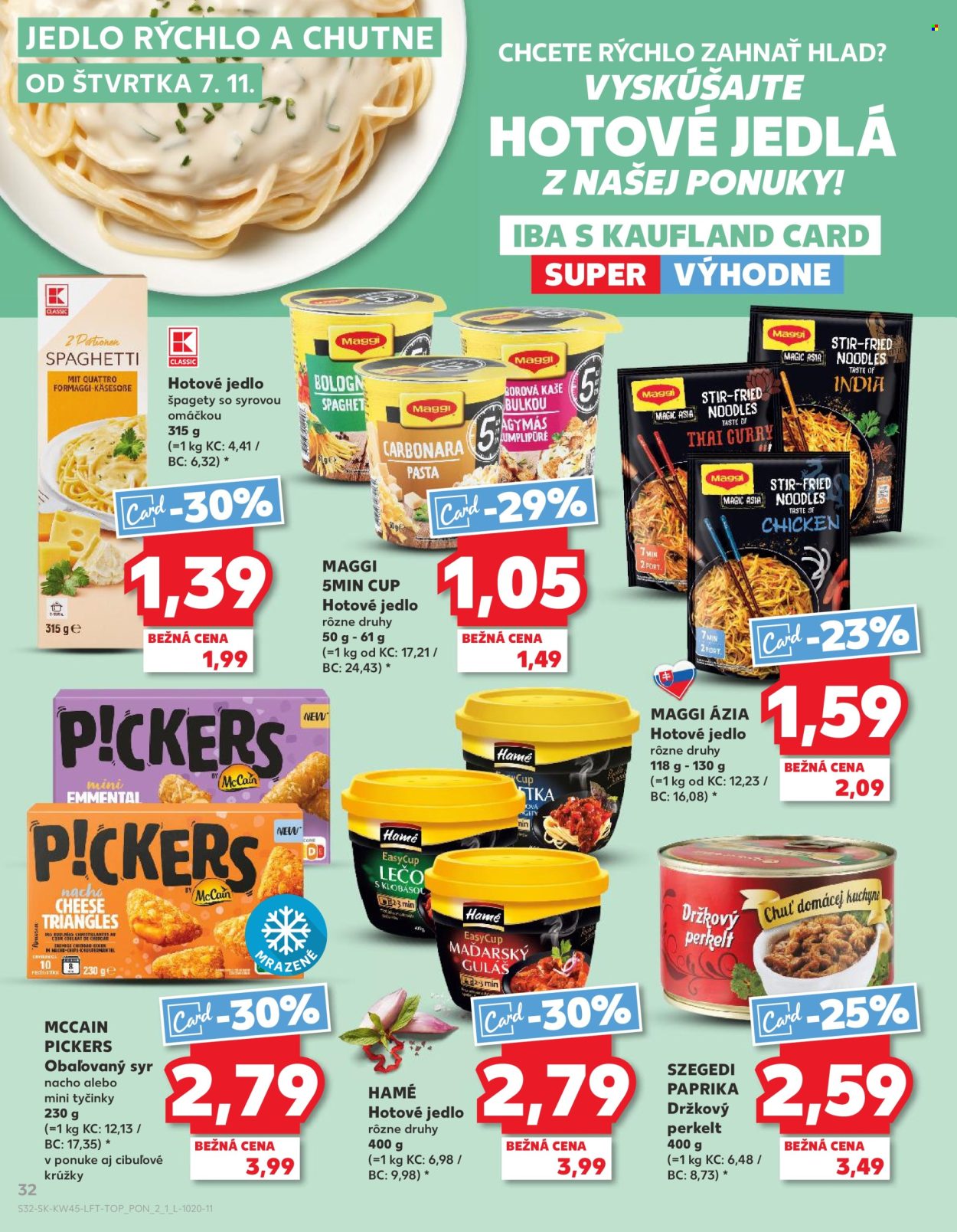 Leták Kaufland - 7.11.2024 - 13.11.2024. Strana 32