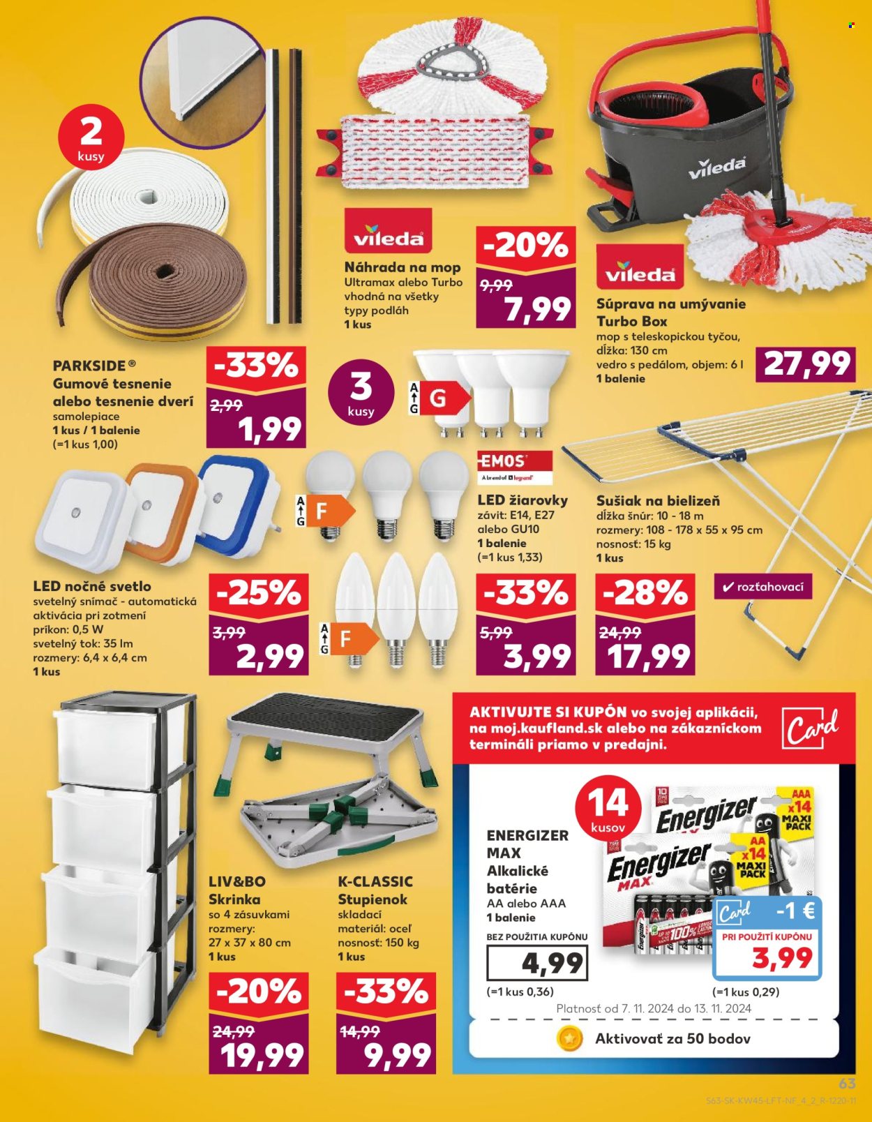 Leták Kaufland - 7.11.2024 - 13.11.2024. Strana 63