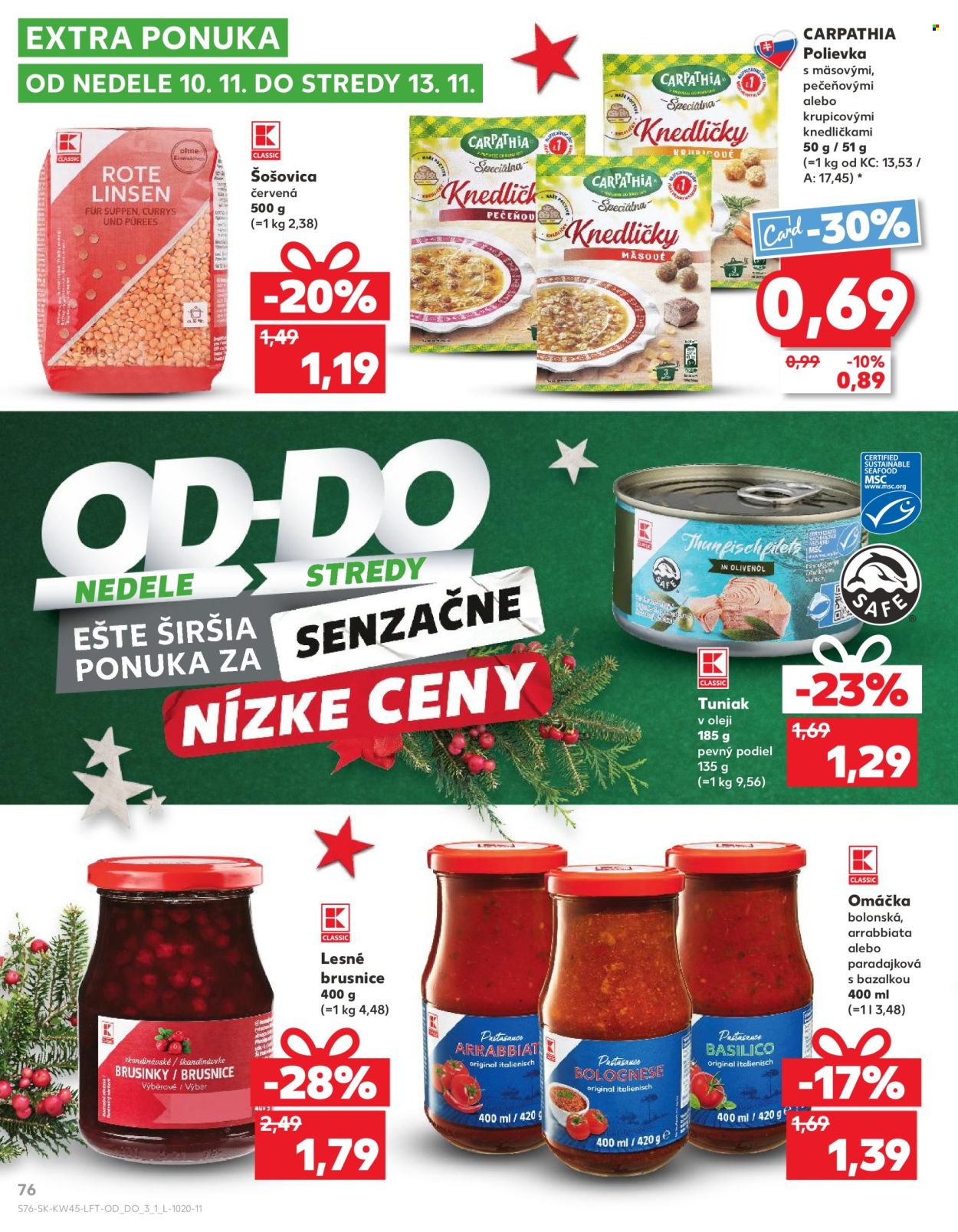 Leták Kaufland - 7.11.2024 - 13.11.2024. Strana 76