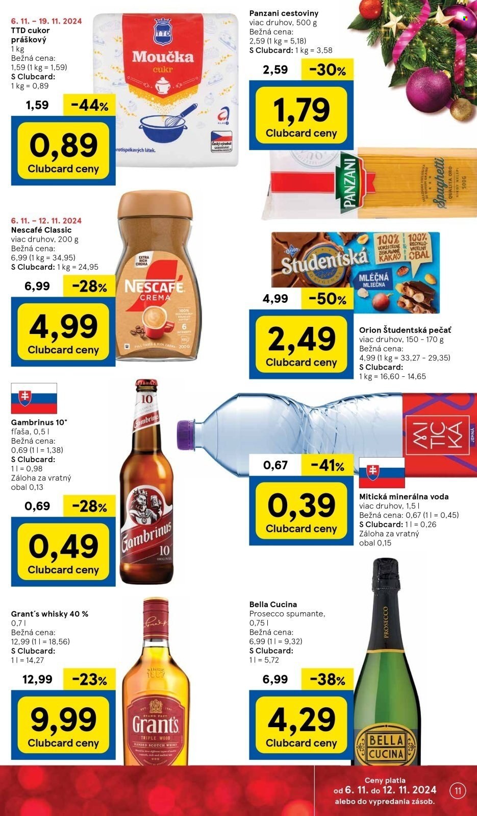 Leták TESCO - 6.11.2024 - 12.11.2024. Strana 11