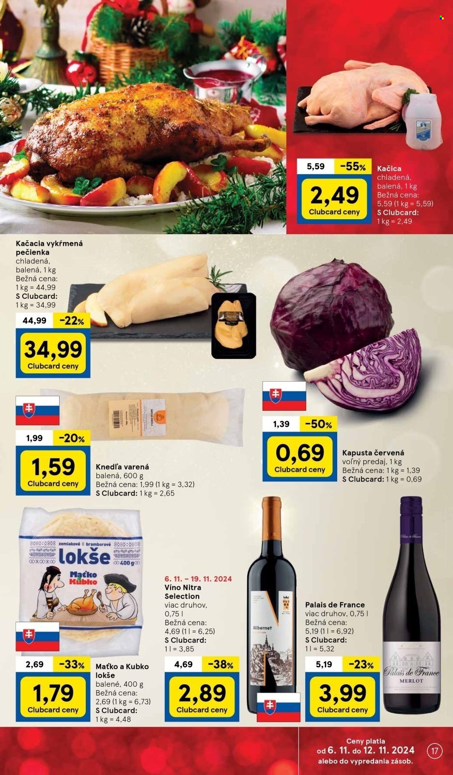 Leták TESCO - 6.11.2024 - 12.11.2024. Strana 17