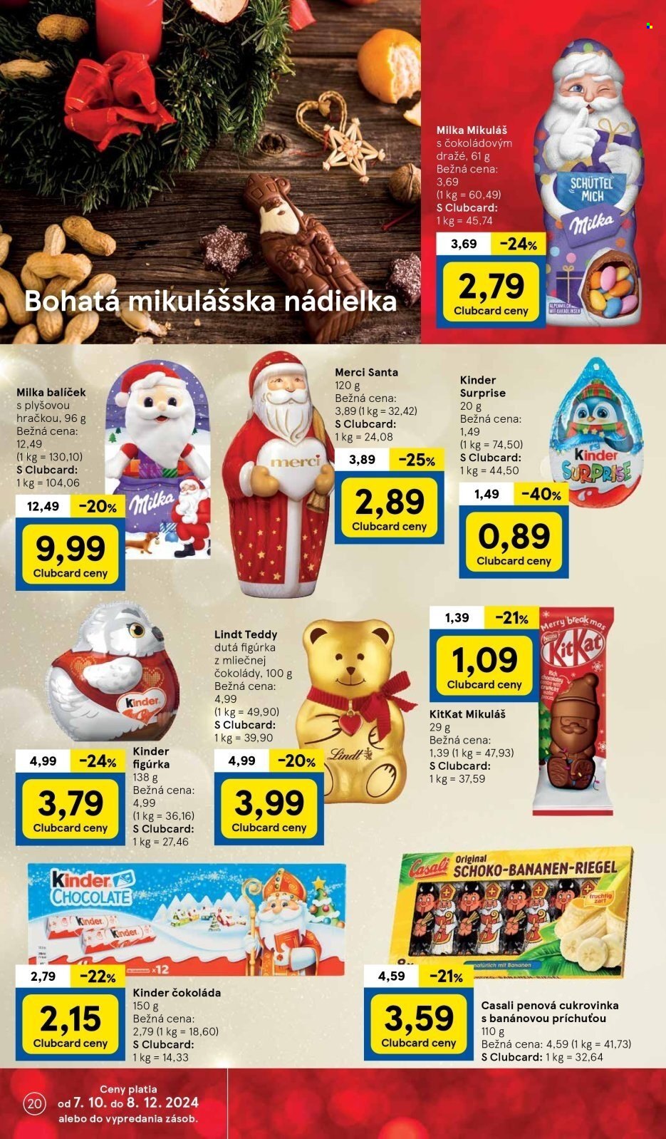 Leták TESCO - 6.11.2024 - 12.11.2024. Strana 20