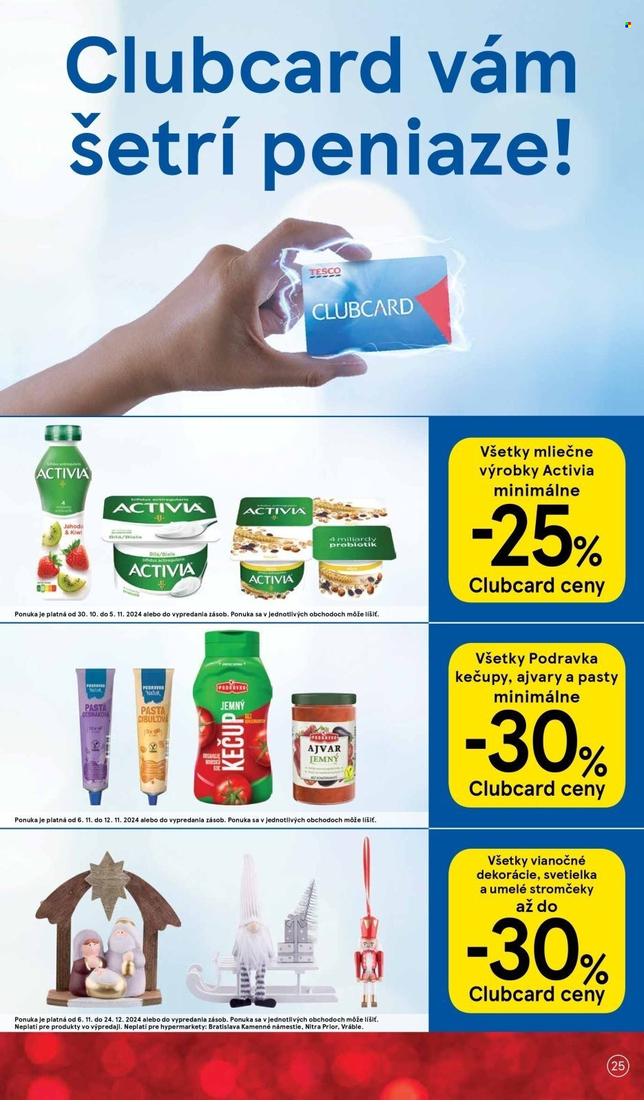 Leták TESCO - 6.11.2024 - 12.11.2024. Strana 25