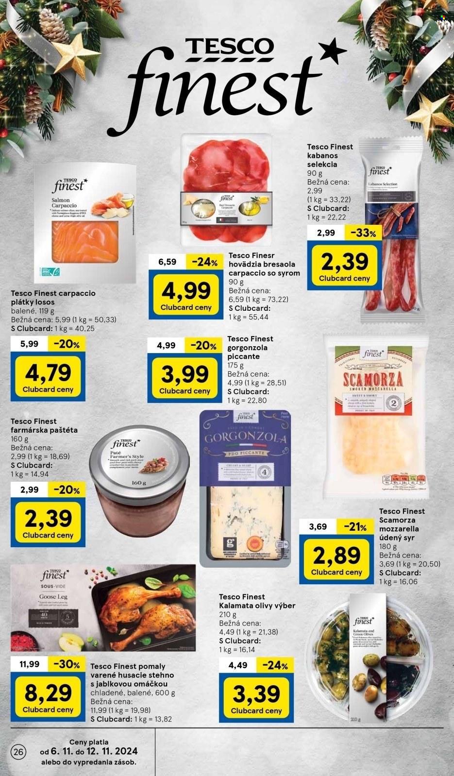 Leták TESCO - 6.11.2024 - 12.11.2024. Strana 26
