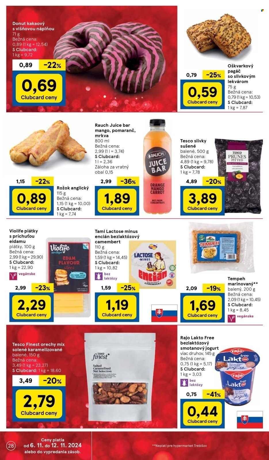 Leták TESCO - 6.11.2024 - 12.11.2024. Strana 28