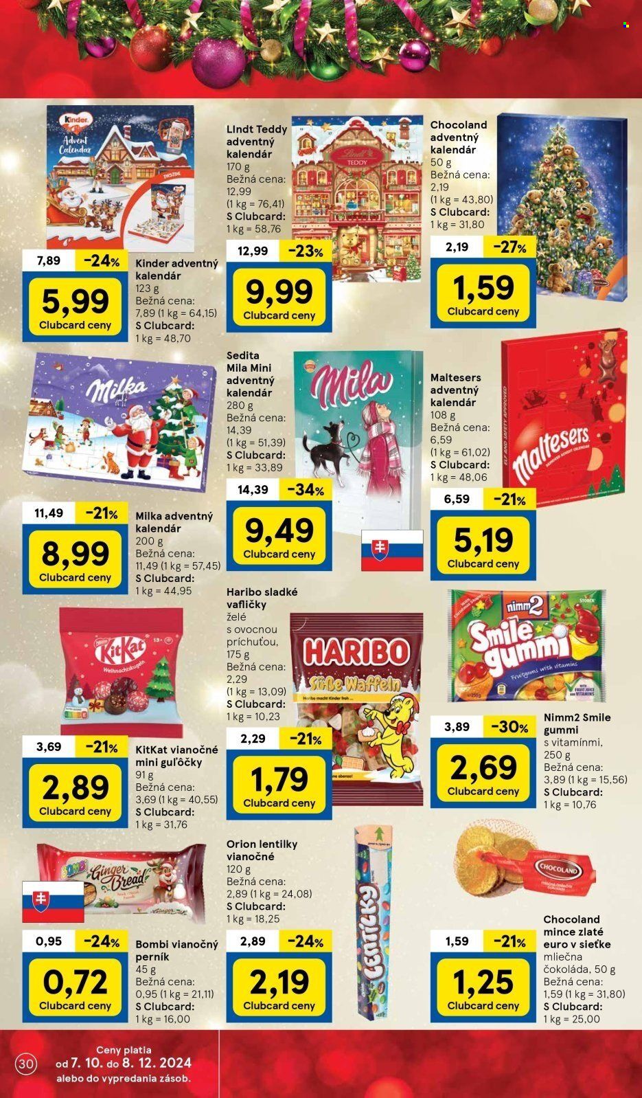 Leták TESCO - 6.11.2024 - 12.11.2024. Strana 30