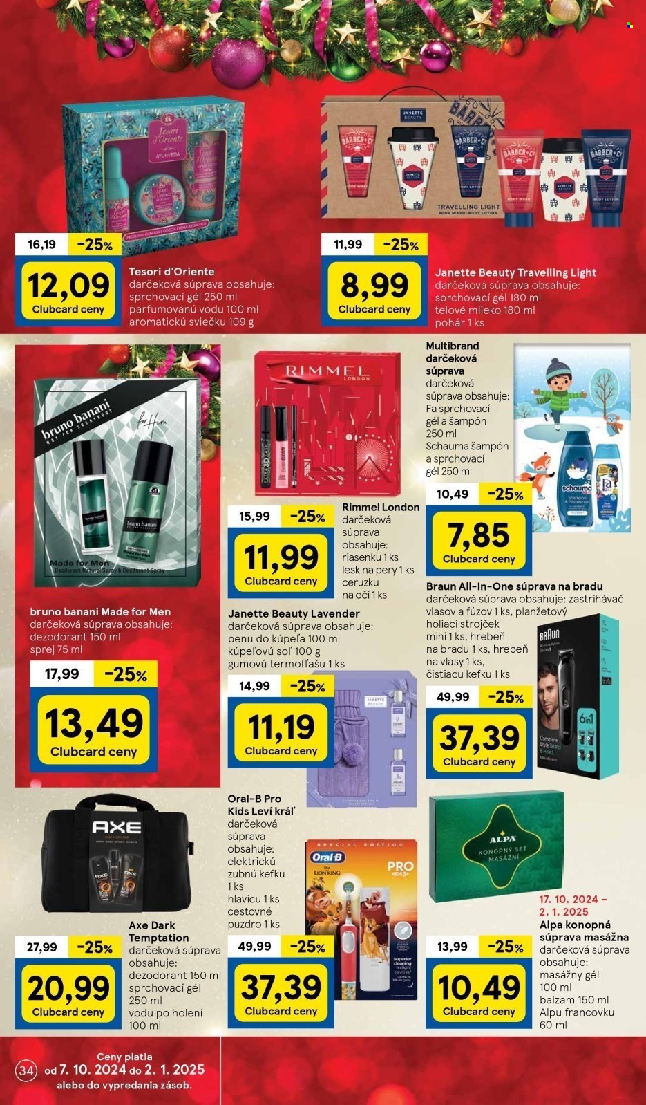 Leták TESCO - 6.11.2024 - 12.11.2024. Strana 34