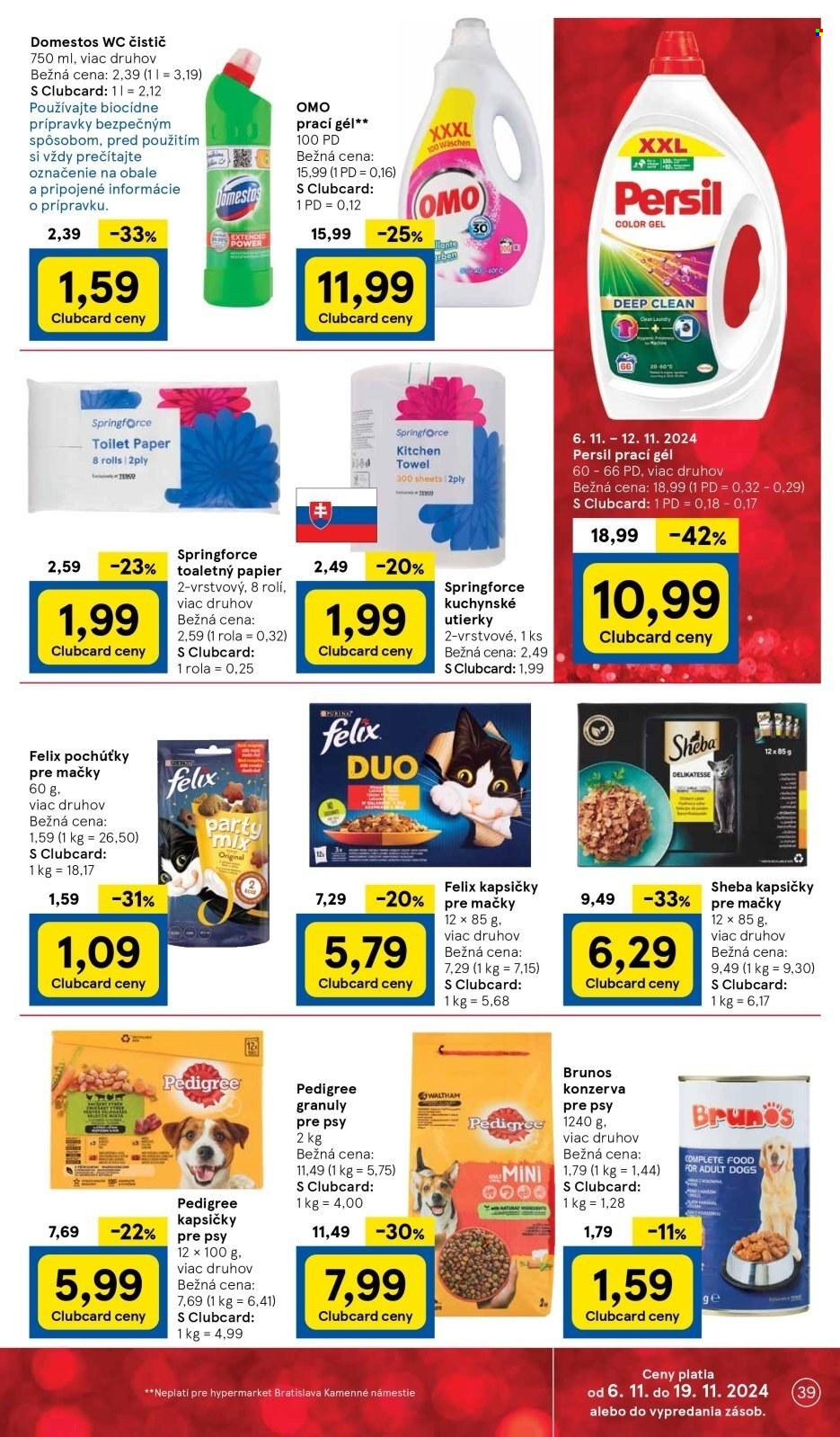 Leták TESCO - 6.11.2024 - 12.11.2024. Strana 39