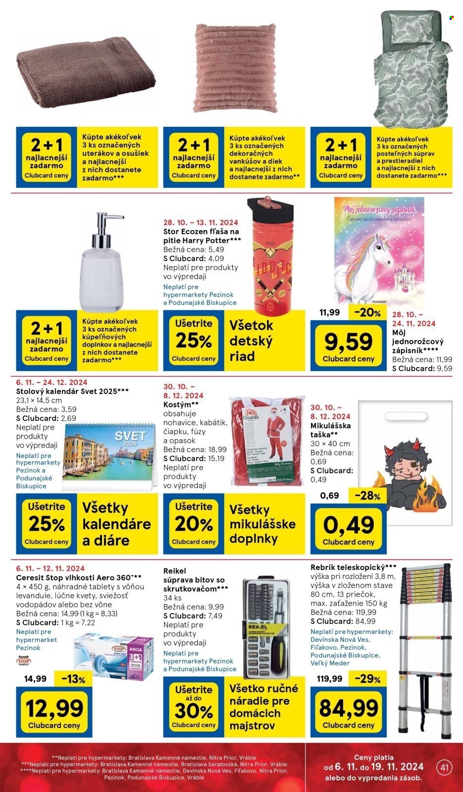 Leták TESCO - 6.11.2024 - 12.11.2024. Strana 41