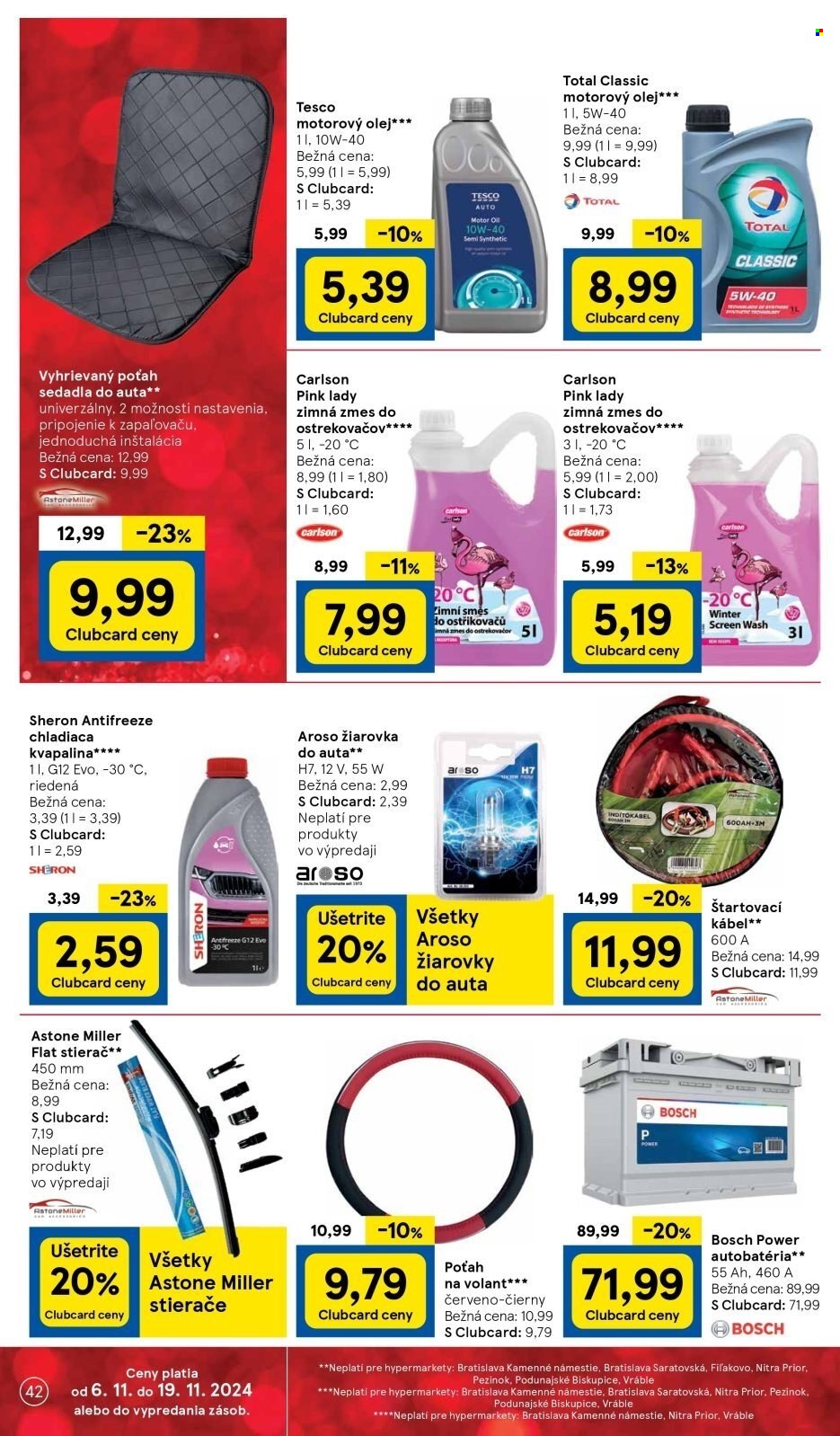 Leták TESCO - 6.11.2024 - 12.11.2024. Strana 42