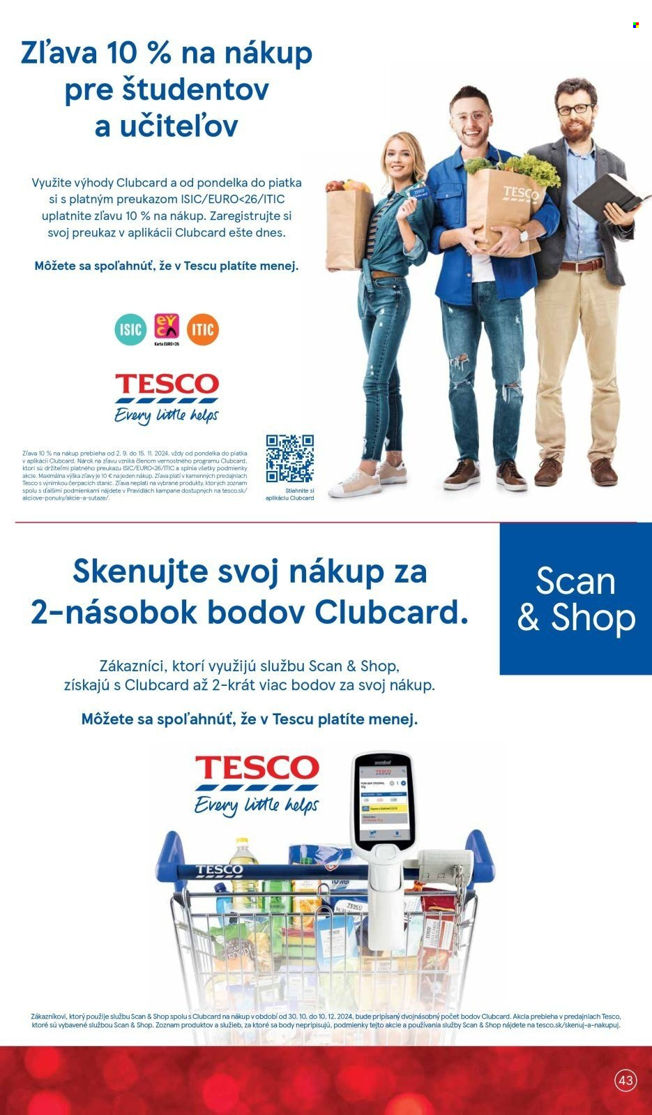 Leták TESCO - 6.11.2024 - 12.11.2024. Strana 43