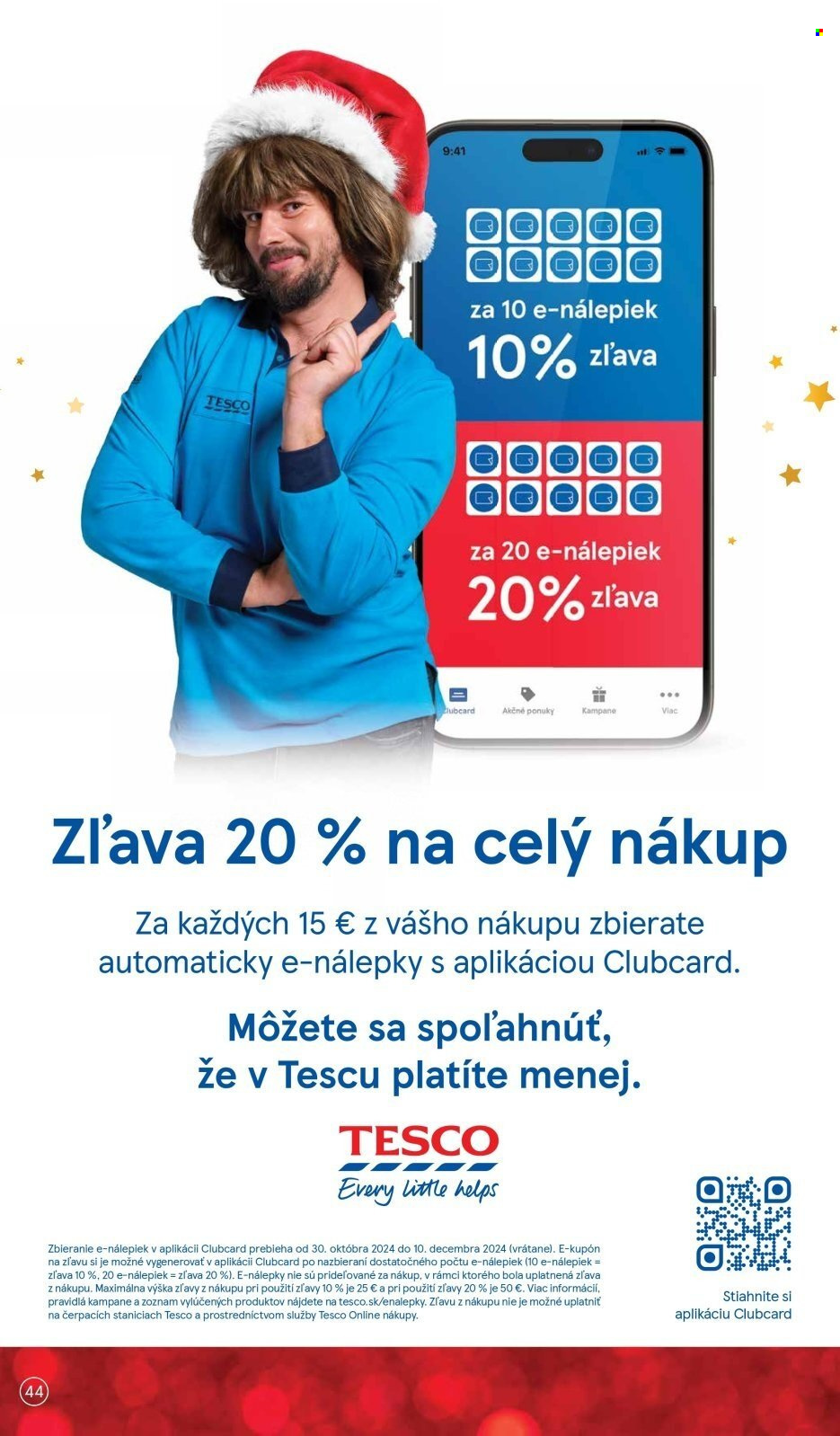 Leták TESCO - 6.11.2024 - 12.11.2024. Strana 44