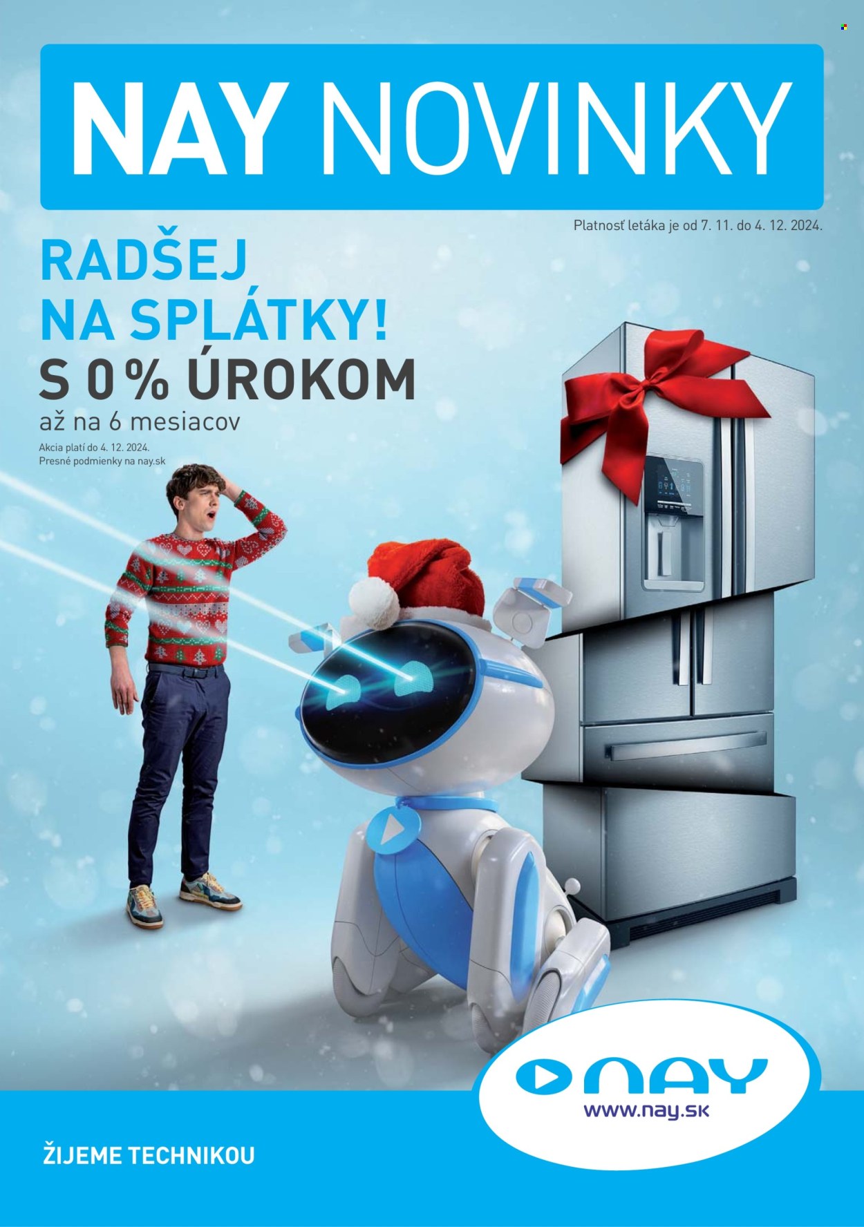 Leták NAY Elektrodom - 7.11.2024 - 4.12.2024. Strana 1