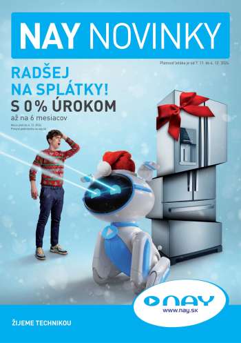 Leták NAY Elektrodom - 7.11.2024 - 4.12.2024.