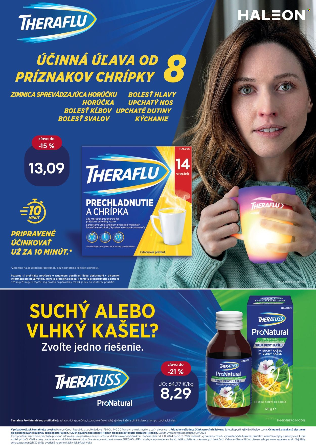 Leták Vaša lekáreň - 1.11.2024 - 30.11.2024. Strana 7