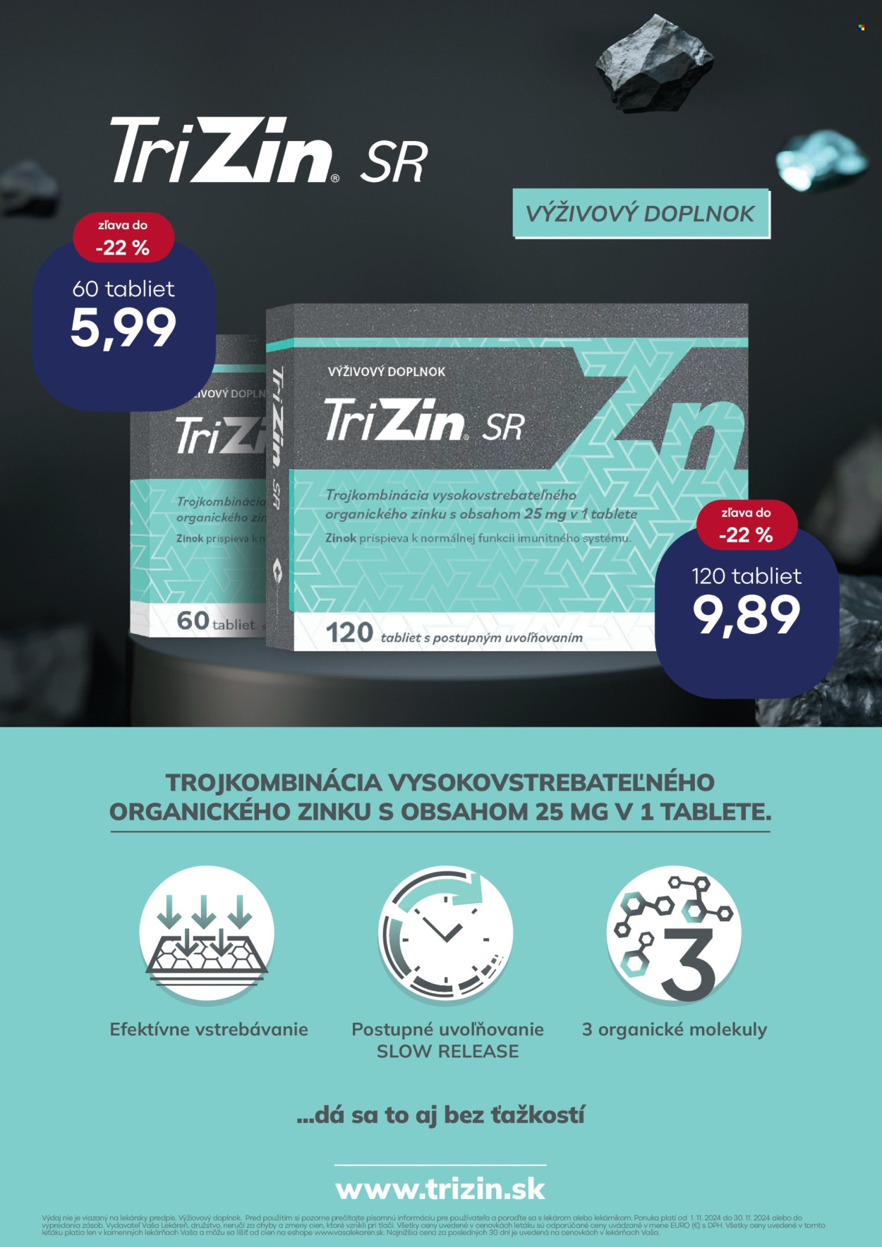 Leták Vaša lekáreň - 1.11.2024 - 30.11.2024. Strana 13