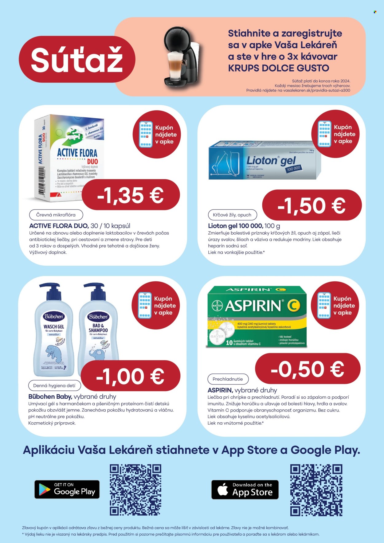 Leták Vaša lekáreň - 1.11.2024 - 30.11.2024. Strana 19