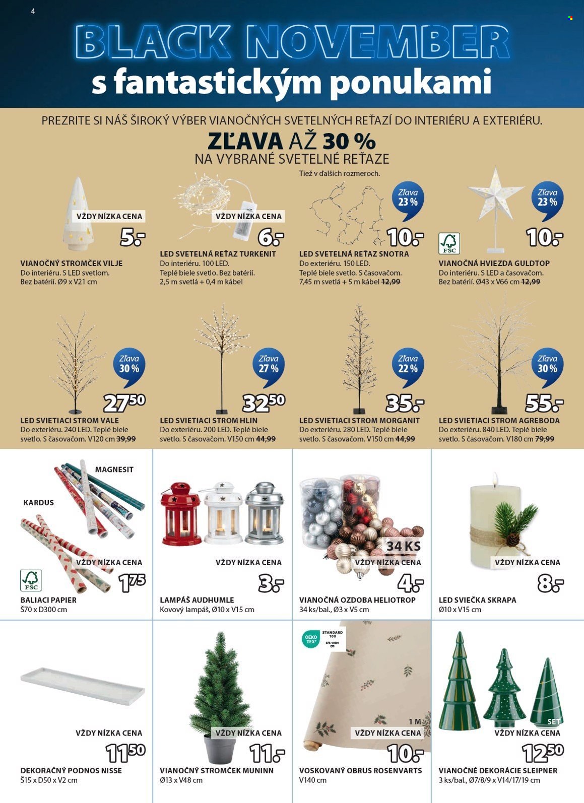 Leták JYSK - 6.11.2024 - 24.11.2024. Strana 5