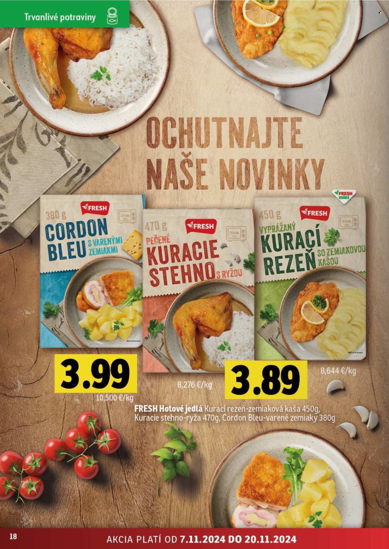 Leták FRESH - 7.11.2024 - 20.11.2024. Strana 18