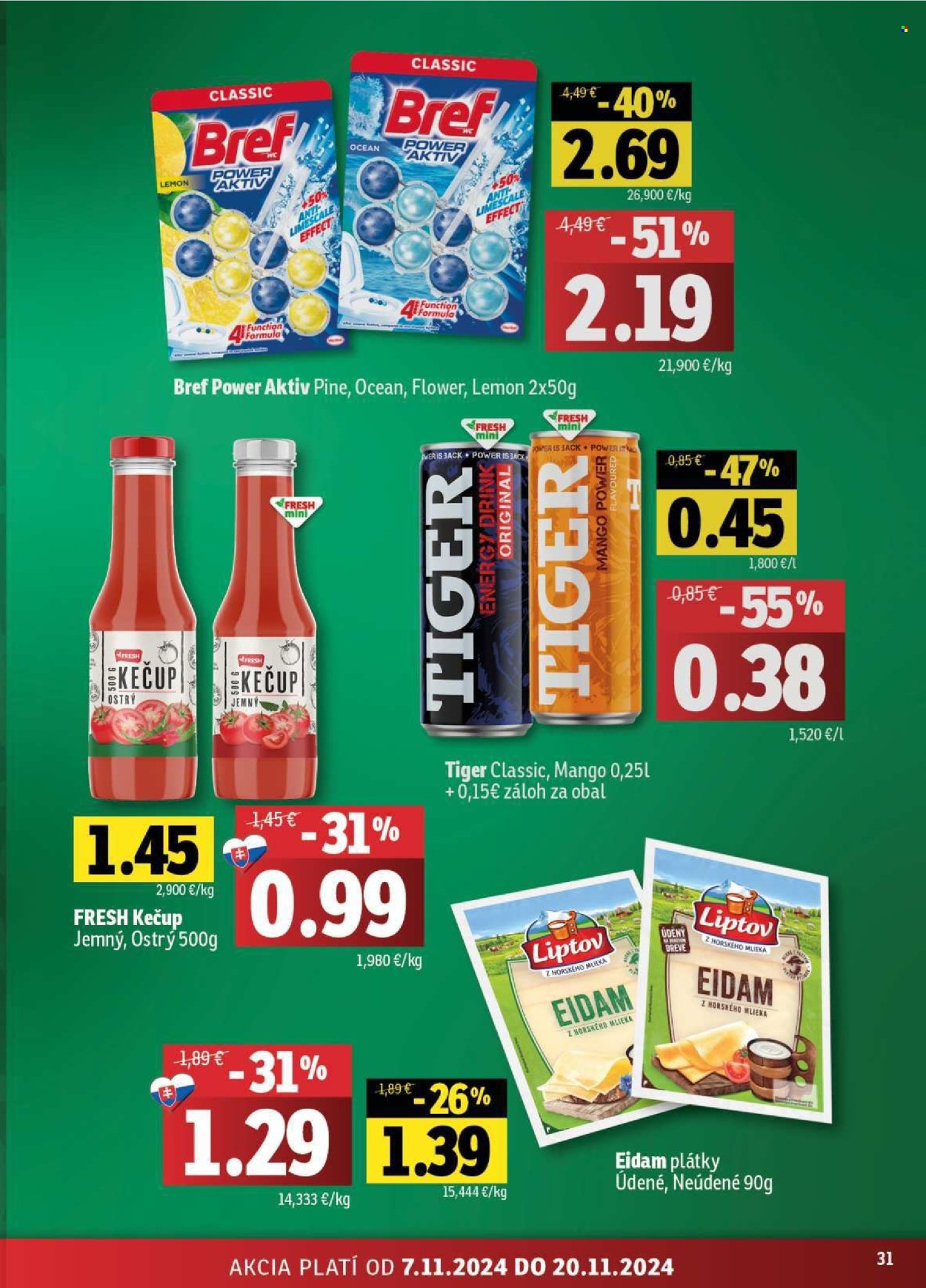 Leták FRESH - 7.11.2024 - 20.11.2024. Strana 31