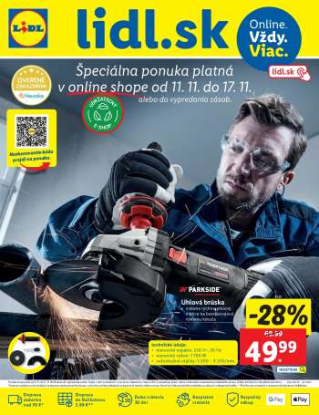 Leták Lidl - 11.11.2024 - 17.11.2024.