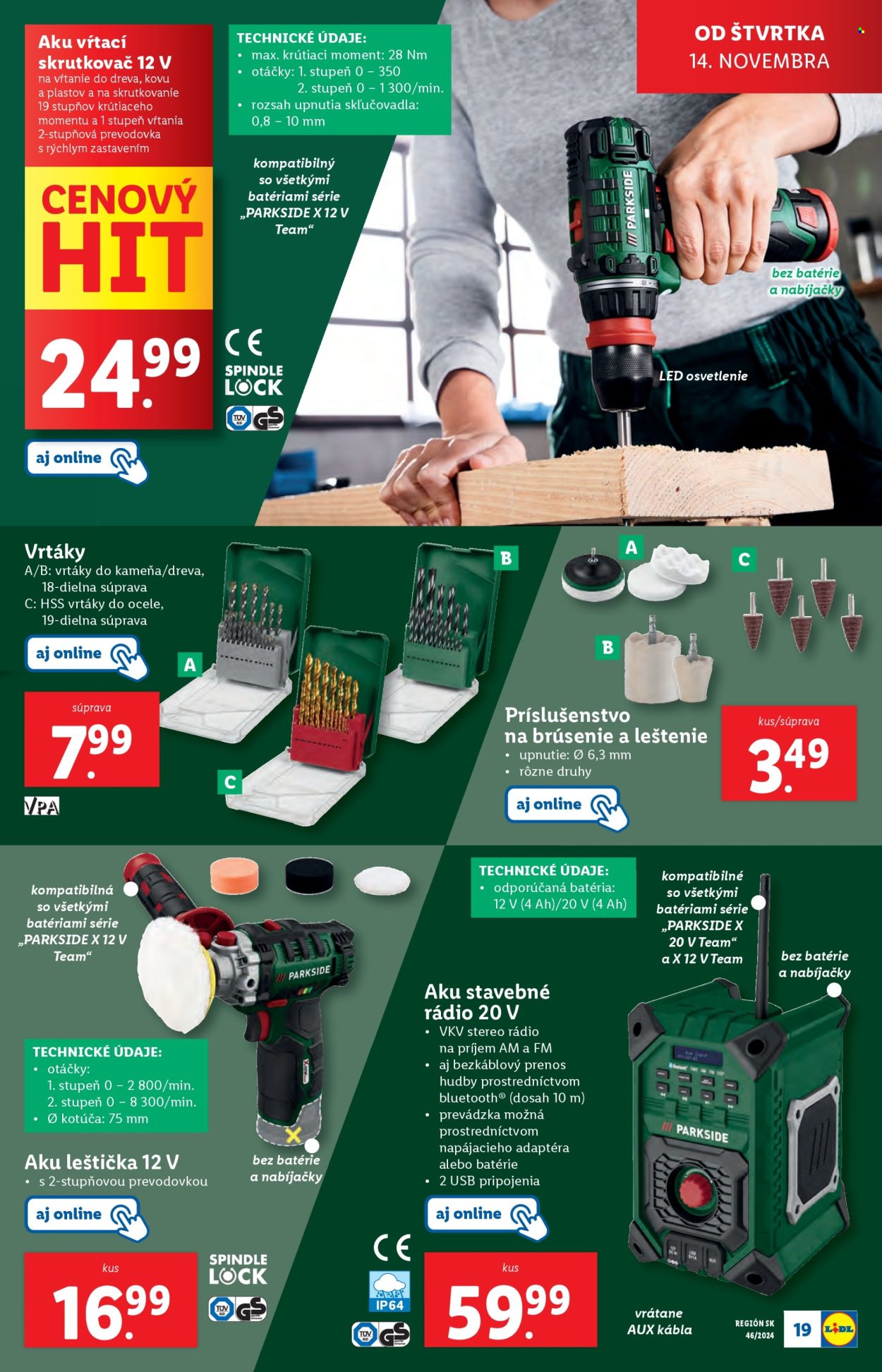 Leták Lidl - 11.11.2024 - 16.11.2024. Strana 99